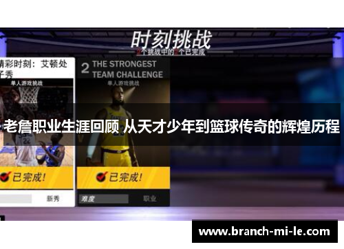 老詹职业生涯回顾 从天才少年到篮球传奇的辉煌历程