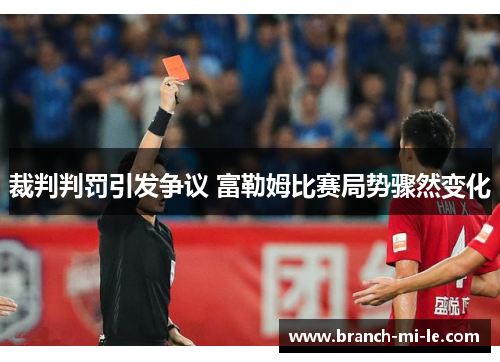 裁判判罚引发争议 富勒姆比赛局势骤然变化
