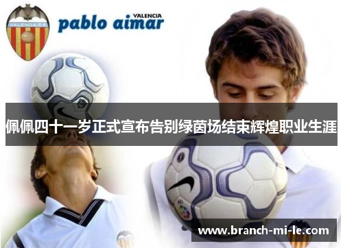 佩佩四十一岁正式宣布告别绿茵场结束辉煌职业生涯 佩佩四十一岁正式宣布告别绿茵场结束辉煌职业生涯